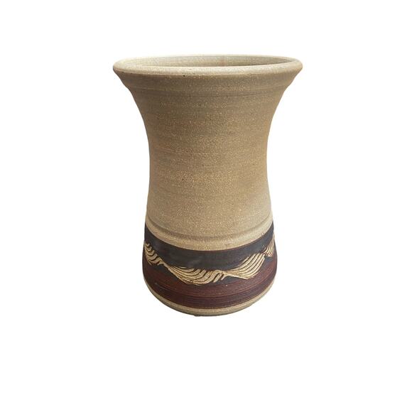 Beautiful Studio pottery vase, signed‎ - Picture 1 of 8